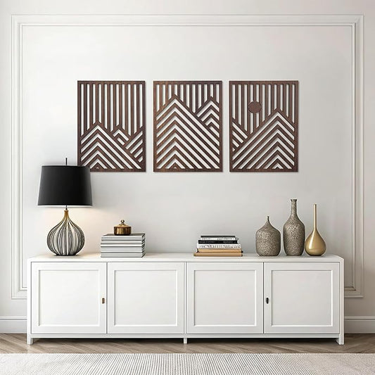 qmmp Modern Wooden Wall Sculptures by qmmp