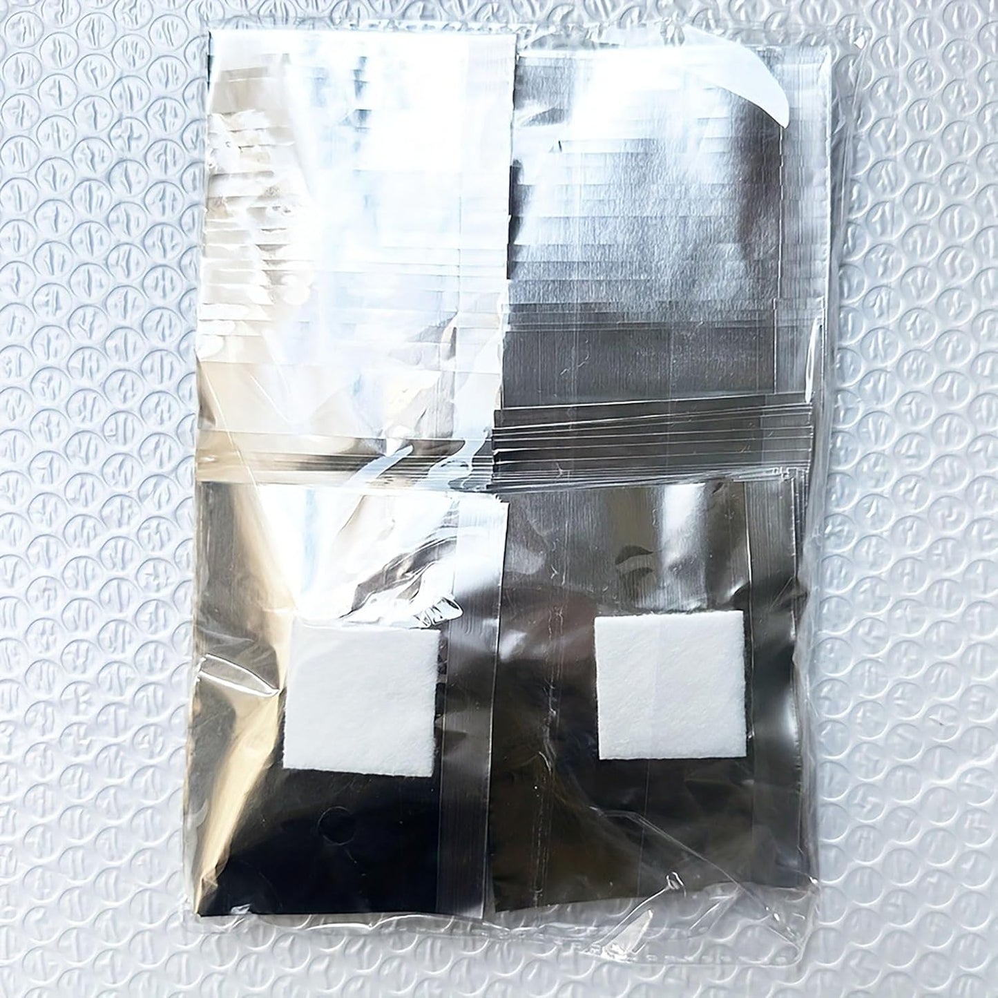 1000PCS Nail Polish Remover Foil Wraps, Nail Polish Remover Wrap with 1.18'' Pre-attached Lint Free Cotton Pads, Foil Wraps Aluminium Soak Off Gel Nail Polish Removal Tool Finger