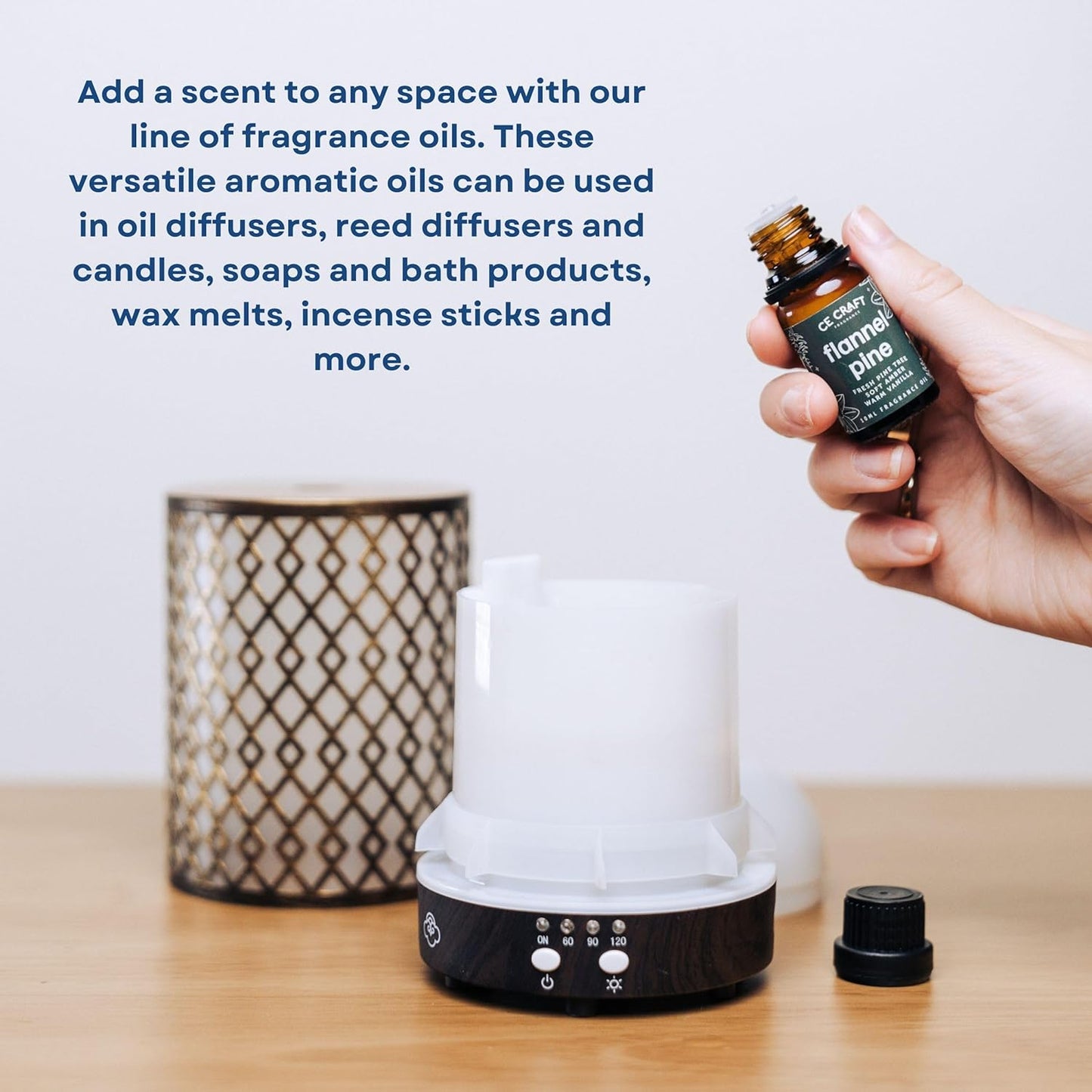 CANDECraftCo Premium Fragrance Oil – Diffuser Oils Fragrances Scented for Home, Candle Soap Making Supplies, Aromatherapy Blends for House (0.34 Fl Oz) (2-Pack, Morning Coffee)