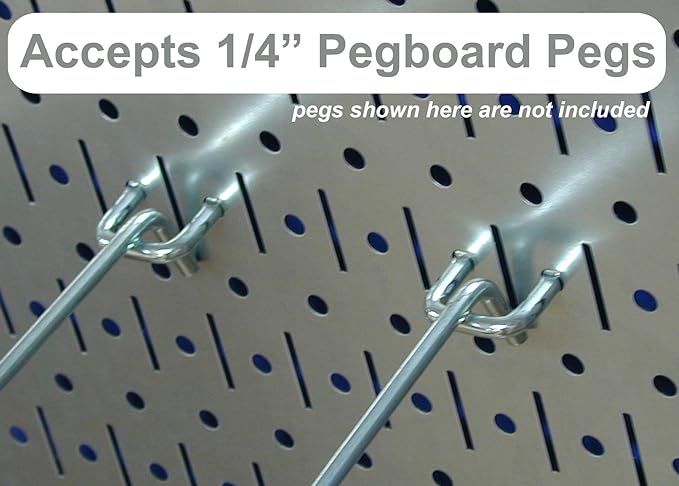Wall Control 30-WRK-400BUW Standard Workbench Metal Pegboard Tool Organizer - Image 3