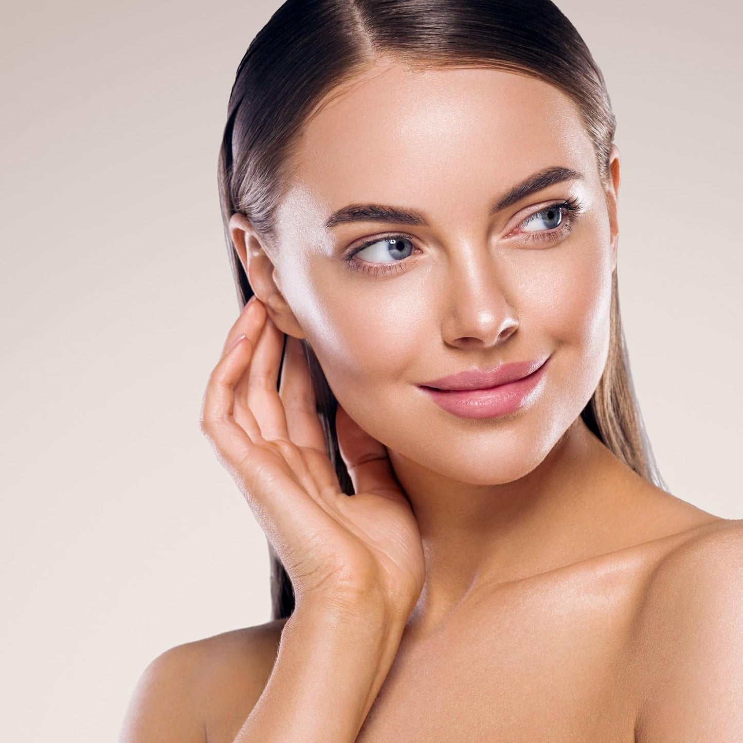 M. Asam MAGIC FINISH Cream Contour Stick medium-dark (0.28 Oz)- creamy contour stick for a defined face shape, creates optical shadows, bronzer stick with moisturizing hyaluronic acid, vegan