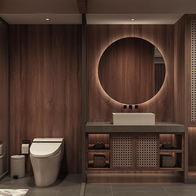 Walnut Wood Grain Contact Paper - Image 7