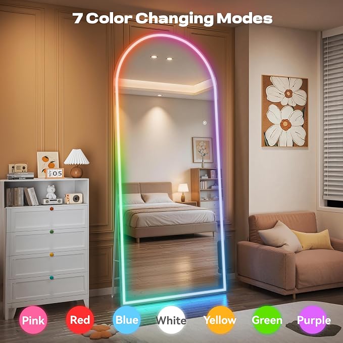 Hasipu Arch Full Length Mirror 79 x 36 in - Image 4