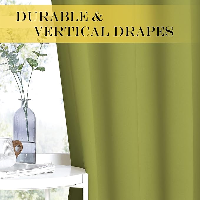 NICETOWN Blackout Doorway Curtain Drape 78 inch Long - Image 4