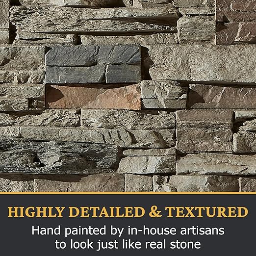 AZ Faux High-Density Polyurethane Faux Stone Interlocking Left Endcap - Image 6