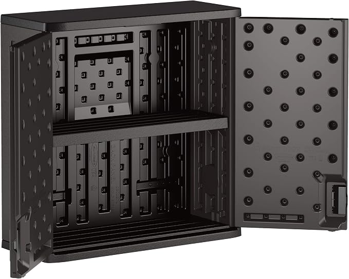 Suncast Commercial 4 Cubic Ft. Heavy-Duty Resin Wall Cabinet - Image 4