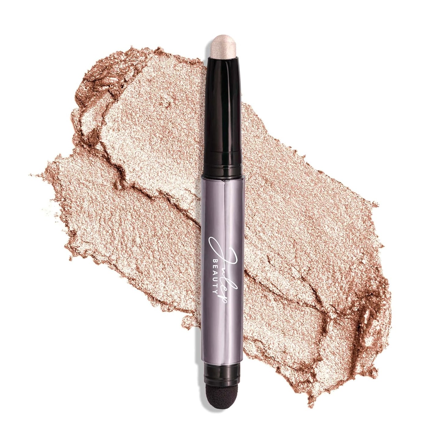 Julep Eyeshadow 101 Cream-to-Powder Waterproof Shadow Stick – Pearl Shimmer – Long-Lasting, Crease-Proof, Light Golden-Beige Shimmer Cream Eyeshadow with Built-in Smudger