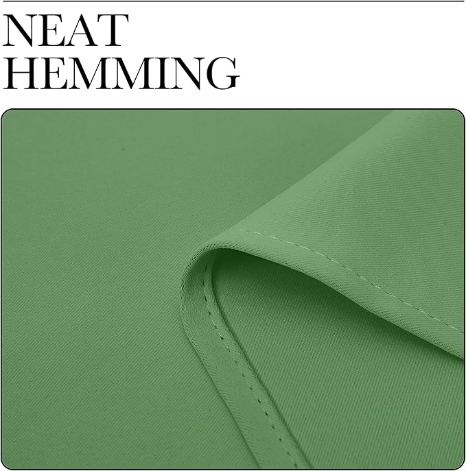 NICETOWN Froest Green Blackout Curtains 86 inches Length - Image 6