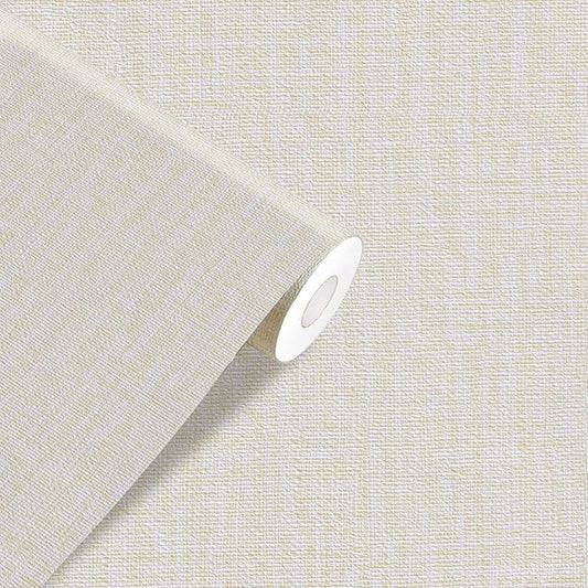 Yancorp 15.7"x787"/65.6' Textured Fabric Wallpaper Faux Grasscloth Peel and by YancorpHomeDecor