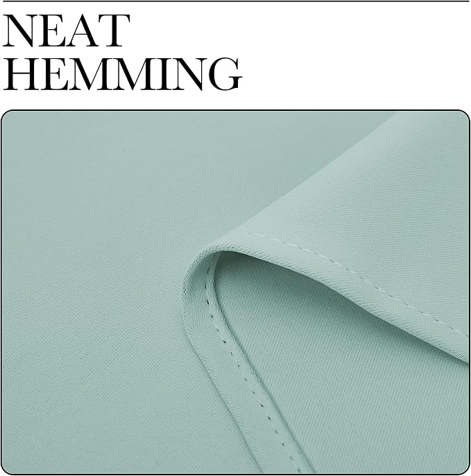 NICETOWN Thermal Insulated Solid Grommet Blackout Curtains/Drape - Image 8