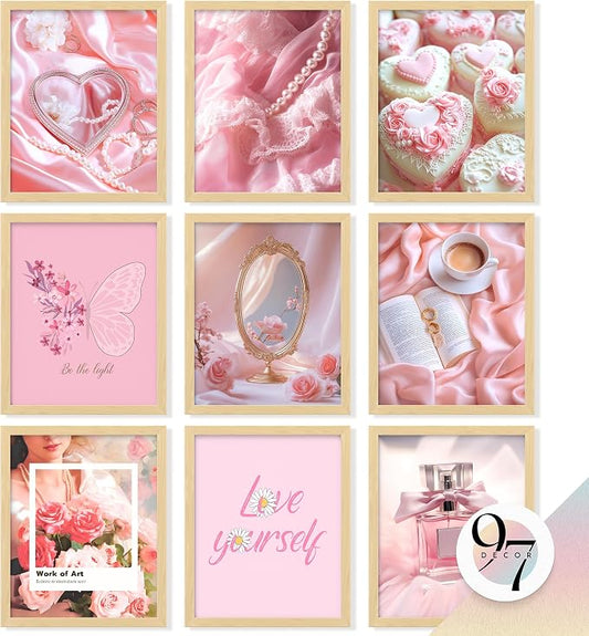 97 Decor Pink Coquette Room Decor Aesthetic by 97Decor