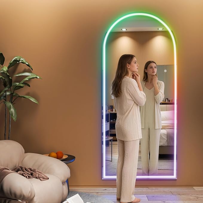 Hasipu Arch Full Length Mirror 83 x 36 in - Image 7