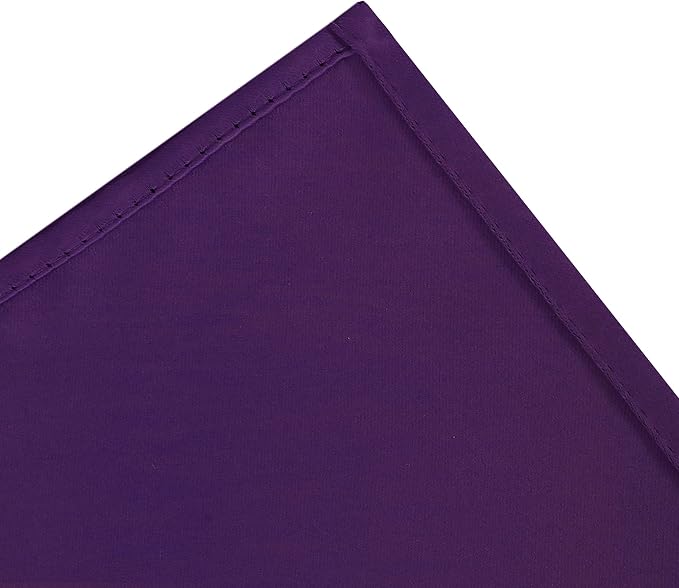 LEMOMO Blackout Curtains 52 x 63 inch/Purple Curtains Set of 2 Panels/Thermal - Image 8