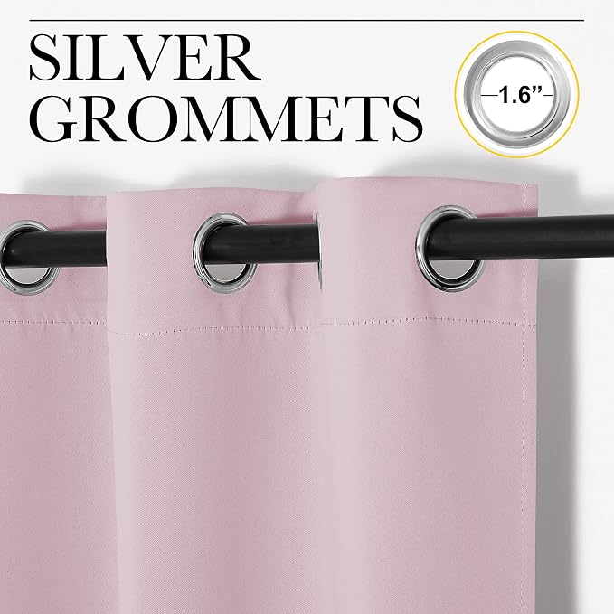 NICETOWN Blackout Draperies Curtains - Image 2