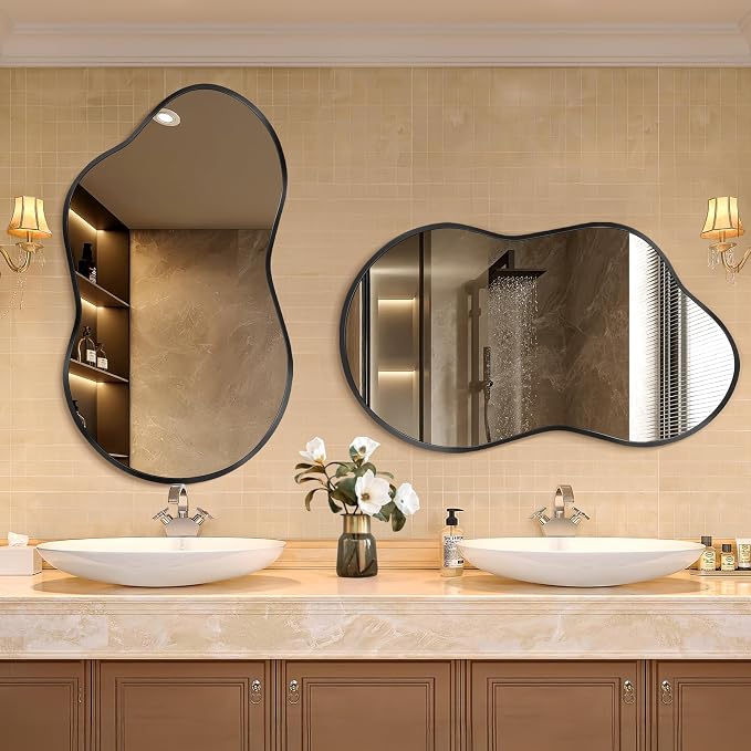 Dorlicecass Irregular Wall Mirror - Image 3