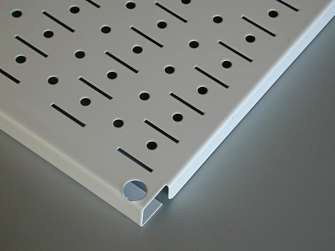 Wall Control Pegboard 32in x 16in Galvanized Metal Pegboard Tool Board Panel - Image 4