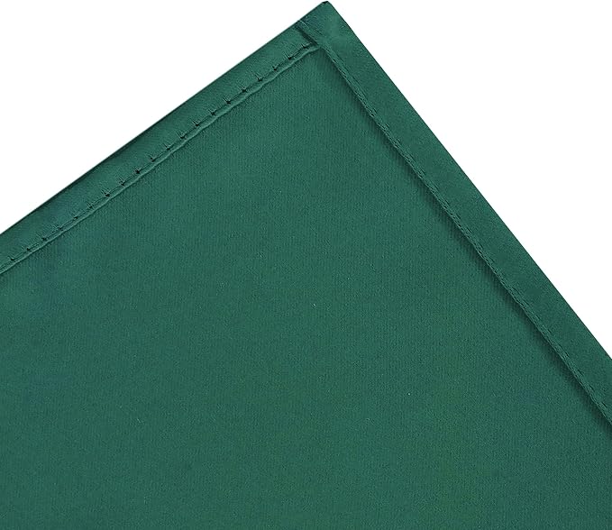 LEMOMO Dark Green Thermal Blackout Curtains/42 x 72 Inch/Set of 2 Panels Room - Image 7