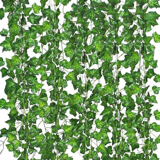 Comtelek Fake Vines for Room Decor 96PCS Artificial Ivy Garland by Comtelek