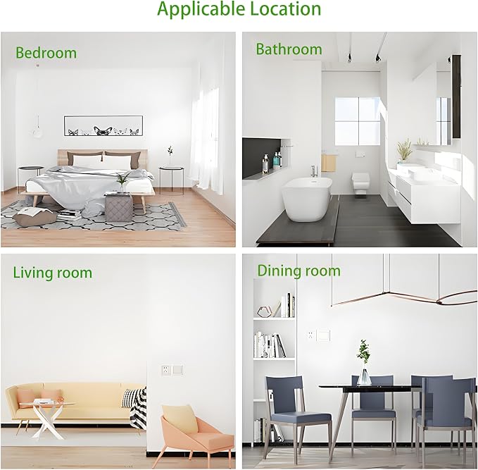 Safiyya 78.7"x17.7" White Contact Paper White Peel and Stick Wallpaper - Image 6