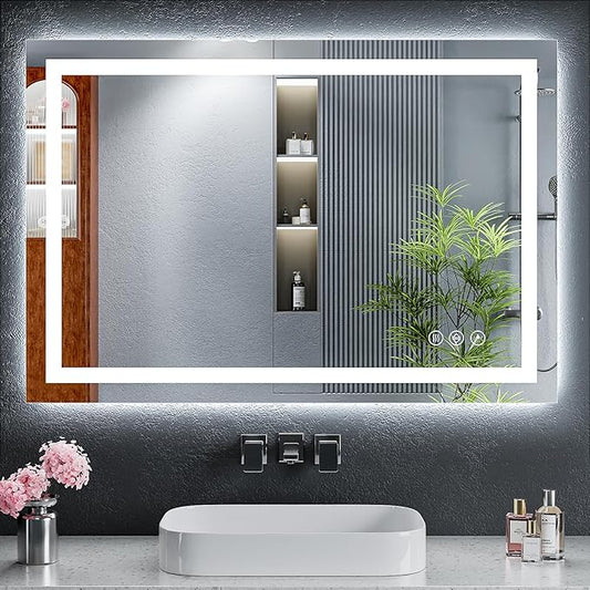 24"x36" LED Bathroom Mirror by MYSUNORIA