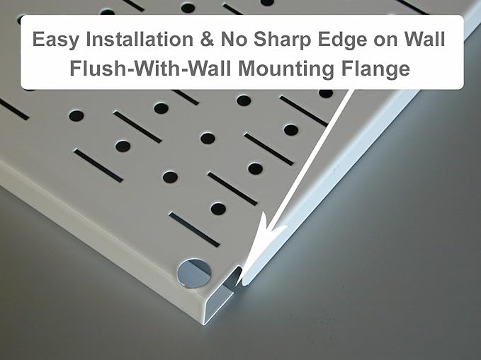 Wall Control 30-P-3232BU Blue Metal Pegboard Pack - Image 5
