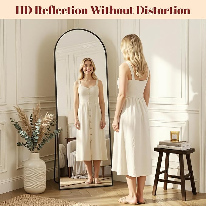 Suidia 58"x18" Arched Full Length Mirror - Image 5