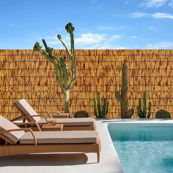 Reed Fencing Rolls, Bamboo Screens Outdoor - Image 3