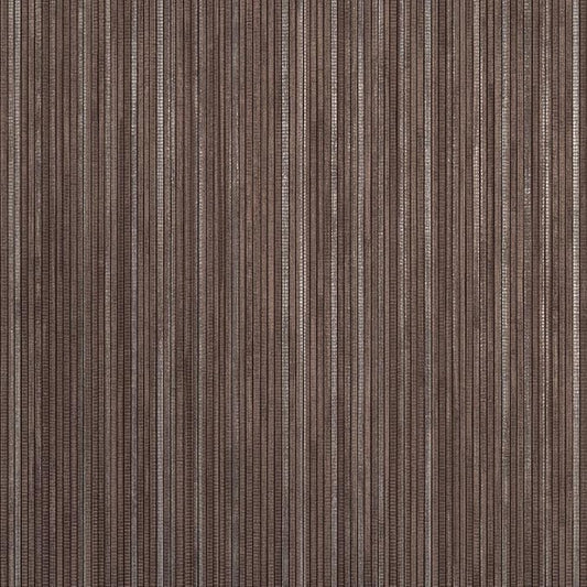 Tempaper Textured Brown & Metallic Silver Faux Grasscloth Removable Peel and by TempaperCo