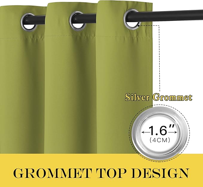 NICETOWN Blackout Curtains 63 inches Long - Image 6