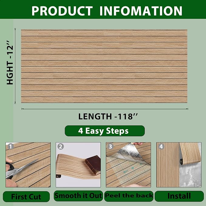 ReWallpaper Self Adhesive Wood Panels - Image 6