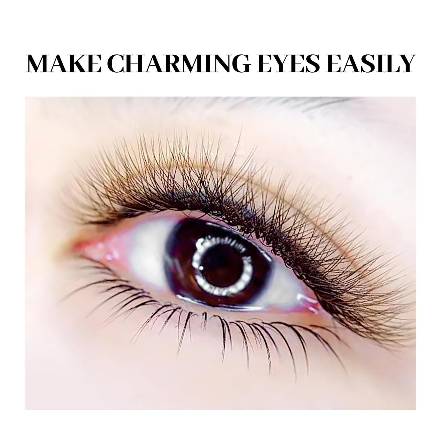 Lash Extensions Brown 4D W Eyelash Extensions W Shape 0.07mm Thickness D Curl 10mm Premade Fans Lashes Colored Lash Extension Volume Lashes Individual Lashes(W-Brown-4D-0.07-D,10mm)