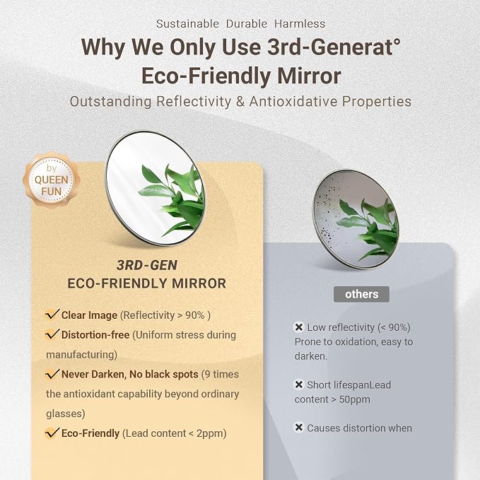 40 x 30 Silver Bathroom Mirror, Large Beveled Silver Bathroom Vanity Mirror - Image 7