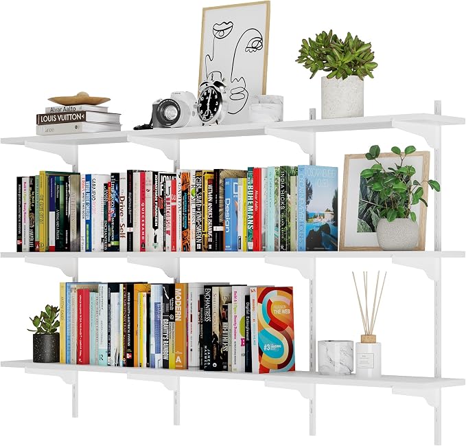Wallniture Turin 60 inch x 8 in Wall Shelf by Wallniture