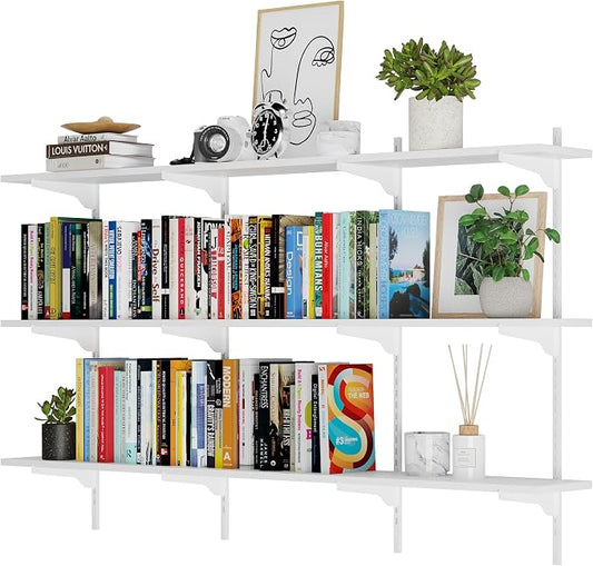 Wallniture Turin 60 inch x 8 in Wall Shelf by Wallniture