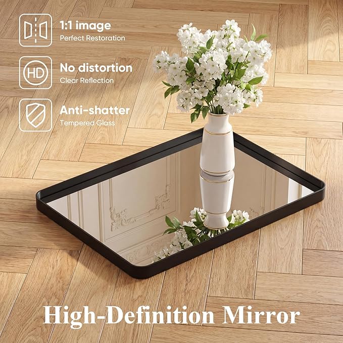 NEWBULIG 36X40 Inch Bathroom Mirror - Image 3
