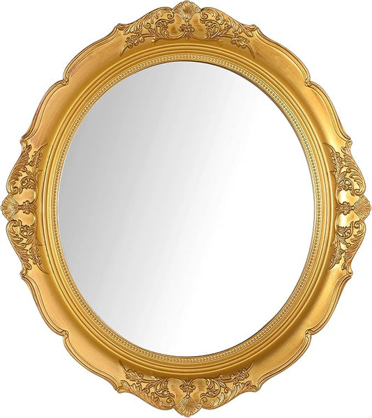 Eaoundm 13.1 x 14.8 inchs Decorative Wall Mirror, Vintage Hanging Mirrors by Eaoundm