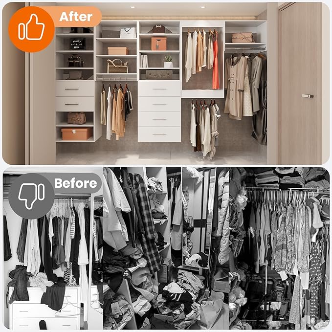 ROOMTEC Modular Closet System, Wooden Tower - Image 5