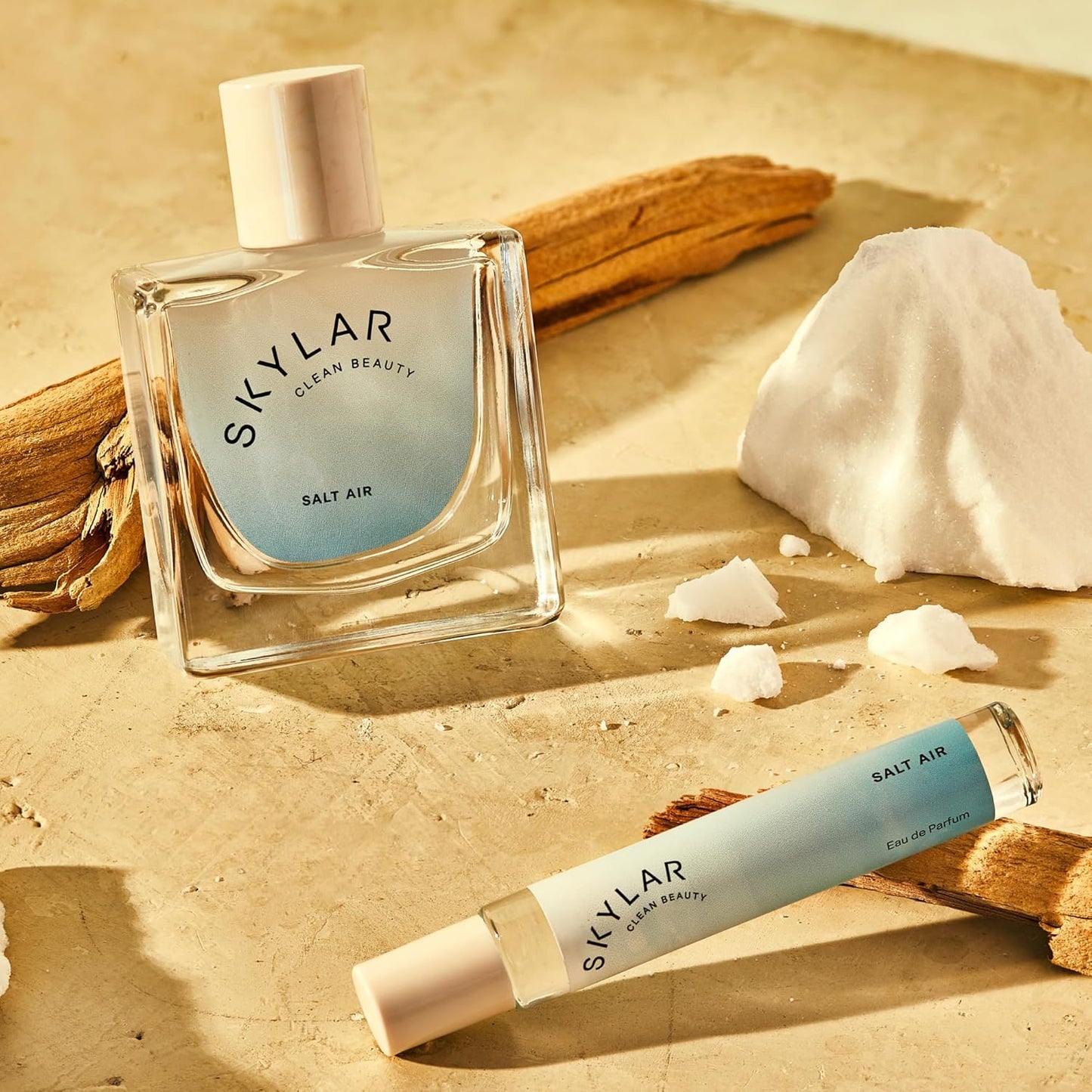 Skylar Salt Air Eau de Parfum - Hypoallergenic & Clean Perfume for Women & Men, Vegan & Safe for Sensitive Skin - Fresh Perfume with Notes of Driftwood, Sea Salt & Seaweed - 50mL /1.7 Fl oz