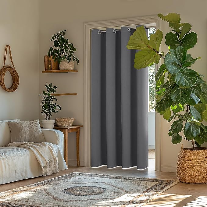ChrisDowa Blackout Curtains 95 inches Long - Image 2