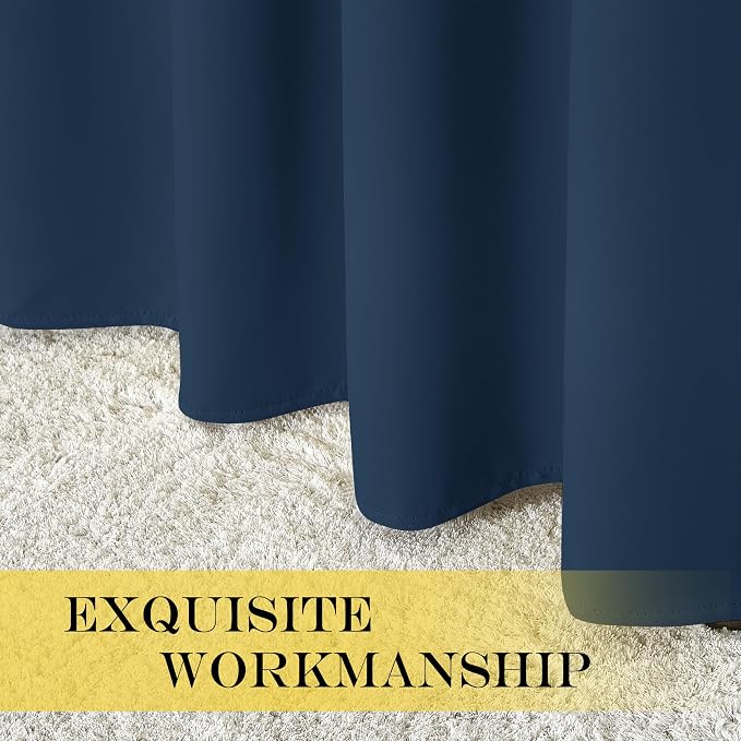 NICETOWN 66 Inch Long Blackout Curtains - Image 5
