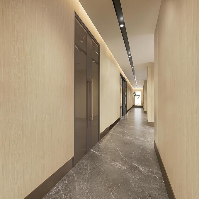 BOMENG White Oak Wood Contact Paper Peel and Stick Light Oak Wallpaper - Image 2