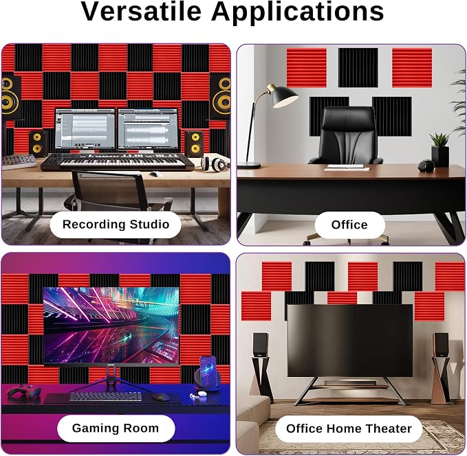 52 Pack Acoustic Foam Panels - Image 5