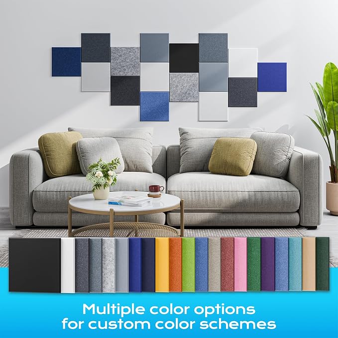 12 Pack Self-Adhesive Acoustic Panels - Image 5
