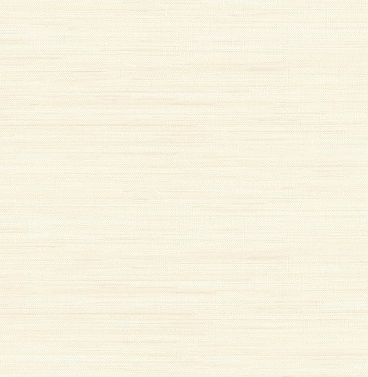 NuWallpaper x Society Social Cream Cashmere Classic Faux Grasscloth Peel and by NuWallpaper