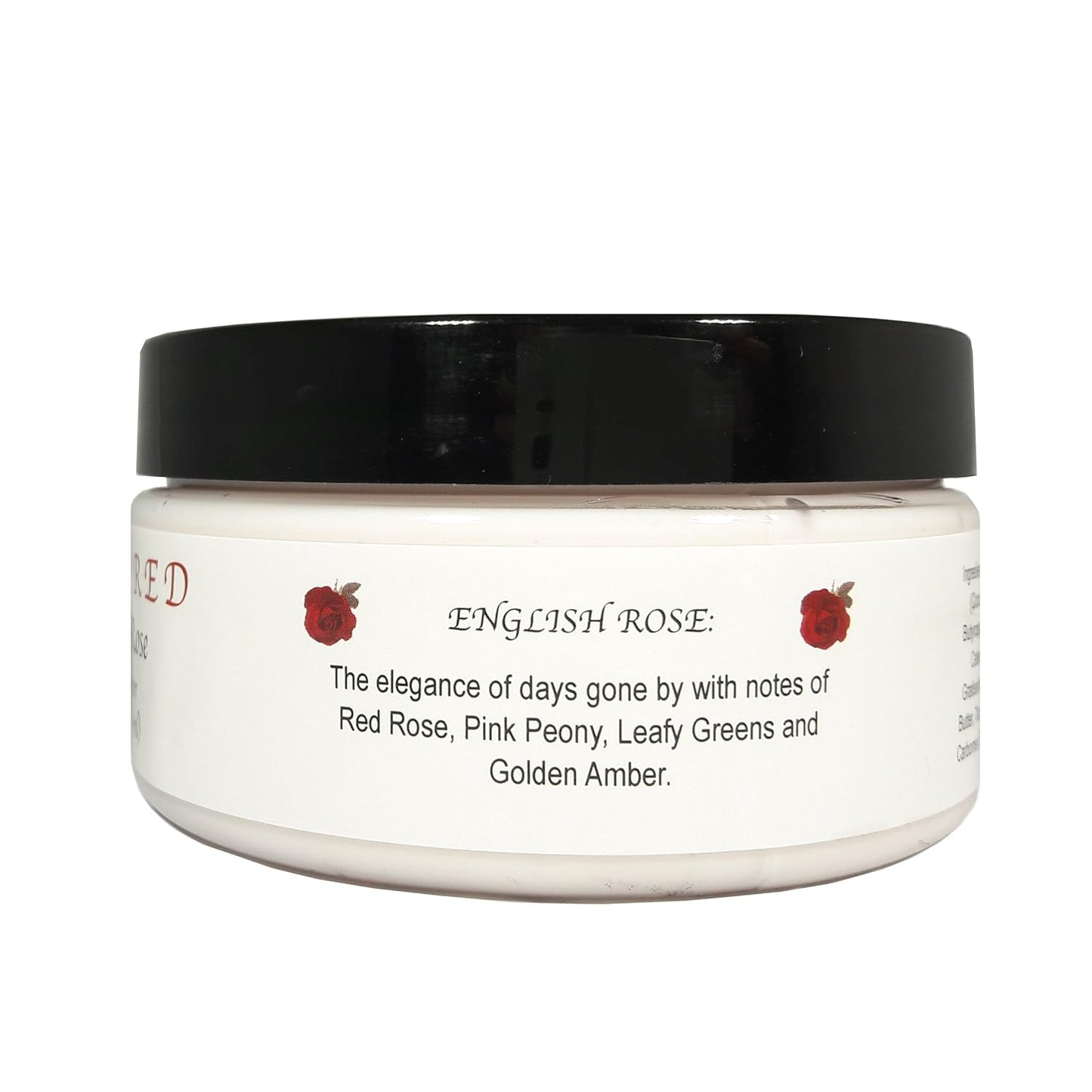 Body Butter, English Rose, 8 Fluid Ounce