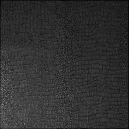 32-659 Superfresco Easy Crocodile Black Wallpaper by GrahamandBrown