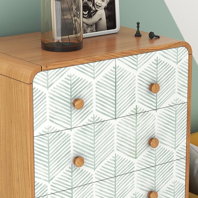 Modern Peel and Stick Wallpaper 17.3''×591'' Geometric Wallpaper Boho Contact - Image 6