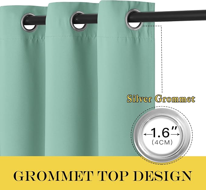 NICETOWN Blackout 108 inch Curtains - Image 5