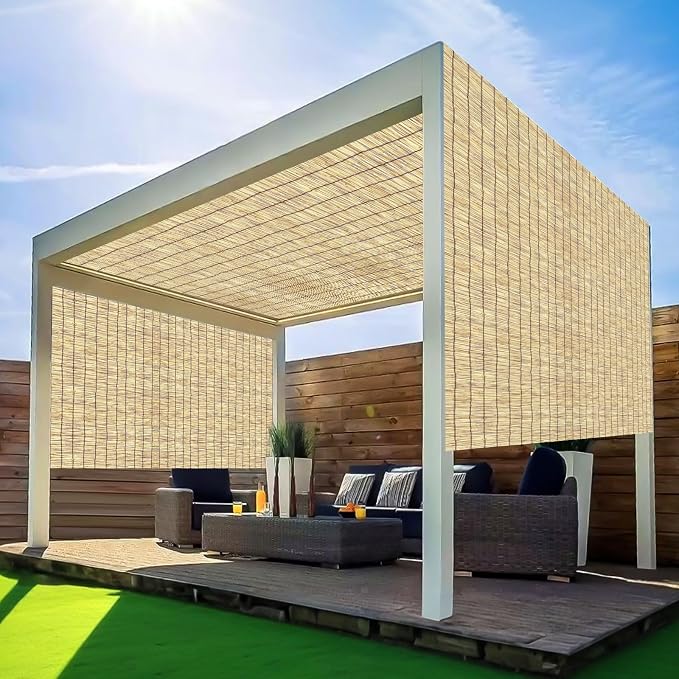 Reed Fencing Rolls, Bamboo Screens Outdoor - Image 5