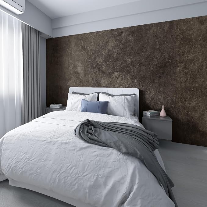 3yecao 31"×354" Big Roll Large Size Extra Wide Thick Dark Brown Tan Grey by 3YECAO